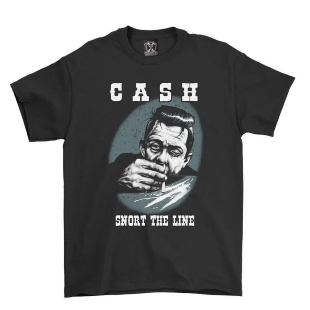Johnny Cash “Snort the Line” 20s London Camden